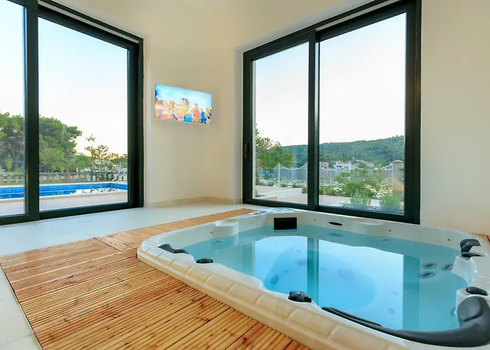 Villa Dubravka - Heated Outdoor Pool&indoor Jacuzzi Zaton (Dubrovnik-Neretva)